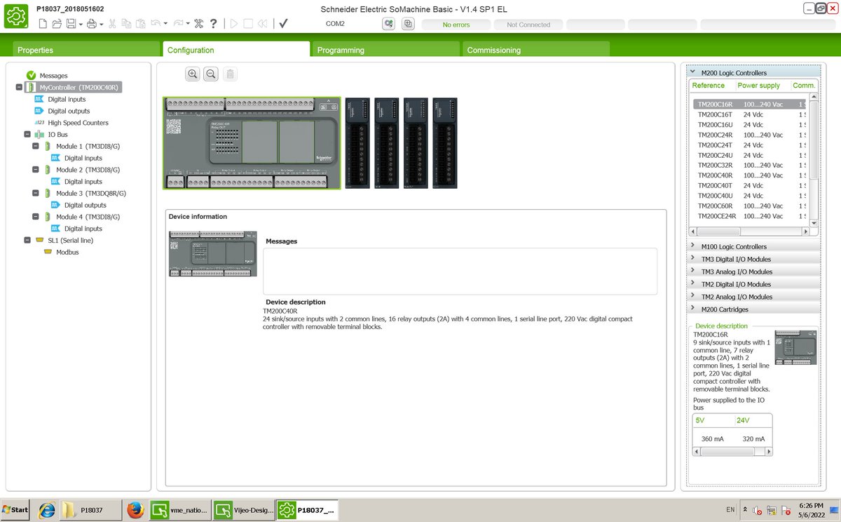 a_iplc's tweet photo. Client import iron foundry train system but for some reasons, the manufacturer lose his #PLC programmer and cannot do any support.
They don't have any source code nor drawings
#iPLCa do #backengineering and reprogram @Schneider #PLC and #hmi 

#iPLCa_is_Your_Automation_Partner https://t.co/HACYDm1DkG