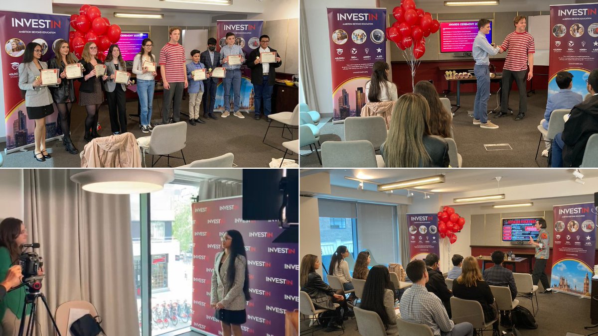 InvestIN_Ed's tweet photo. At the end of last yearβs Summer Experiences, we asked students to complete a project on their dream industry. Yesterday, we held a ceremony to honour the best ones, and we were so impressed with the dedication, passion and talent demonstrated by every student! #projectlaunchpad https://t.co/O801hZ6qlB