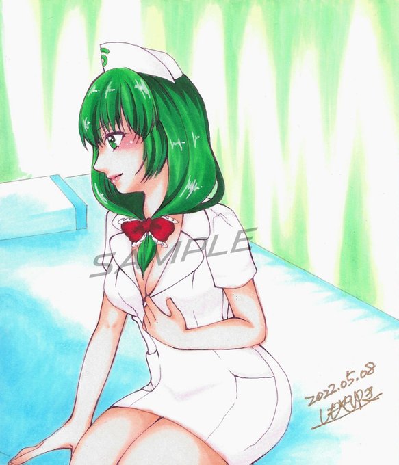 【新作色紙】妻()が作画した全年齢・R-18の色紙となります。各¥3,500① お誘いナース服雛ちゃん色紙② ひとりエッチしちゃってる雛ちゃん色紙()③ おっぱいポロリで誘うゆかりん()会場で有償即興描き色紙スケブも承ります。(多忙時受付停止)大色紙:¥1,500小色紙:¥1,000 