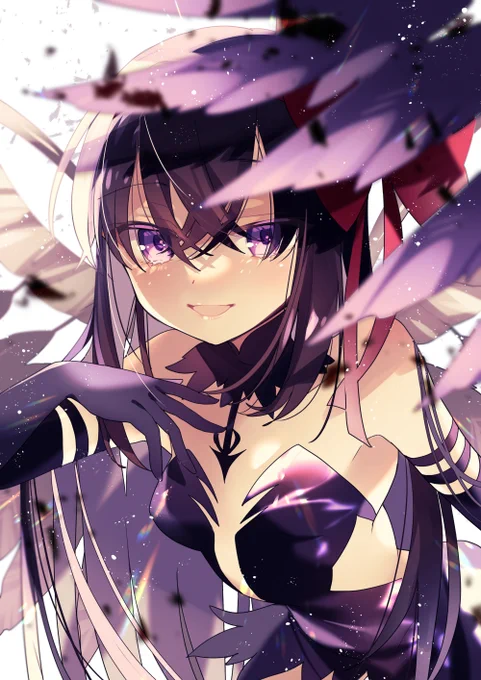 最近っぽい鼻の上のハイライトを入れてみようとしたら自分の絵柄を見失ってしまったほむらちゃん 
