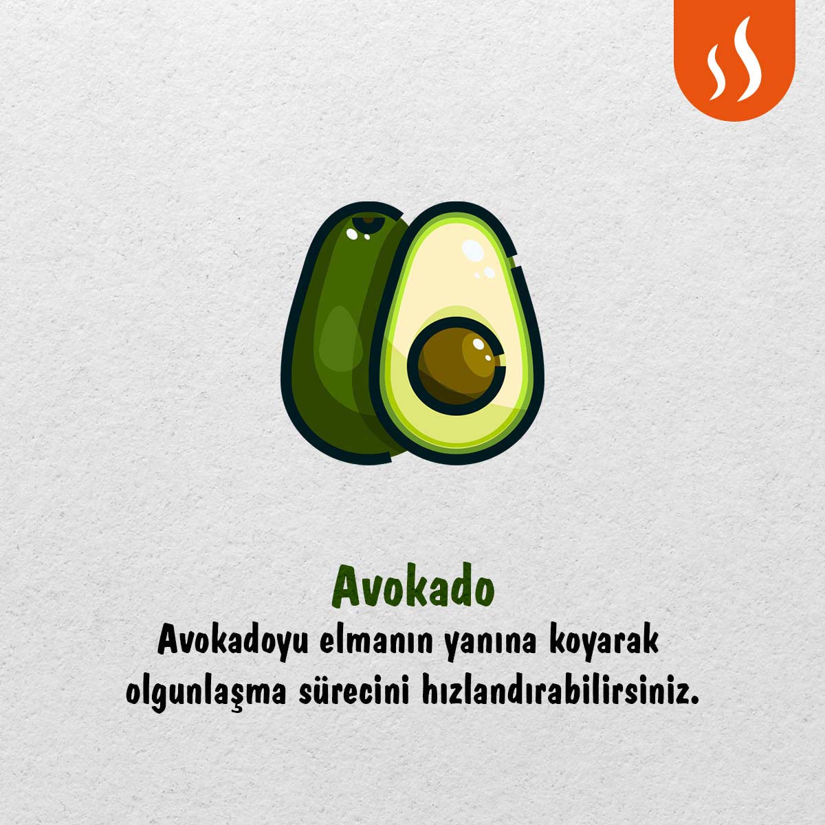 Avokadayu elmanın yanına koyarak olgunlaşma süresini hızlandırabilirsin. #doyadoyakazan #yemek #online #sipariş #kazan #keyif #doyadoya #paketservis #avokado #food #kalpsağlığı #lunch #cookbook #ankara #konya #eskişehir #afyonkarahisar