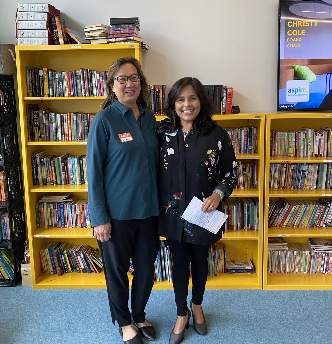 dulceAPS's tweet photo. It’s a win-win partnership with @APSVirginia-@AspireArlington. Students continue to learn and grow aterschool. Thank you for your dedication to student achievement. @SuptDuran @APSVaSchoolBd @JadeGongRN @TanniaTalento https://t.co/G5kLEmvCqD