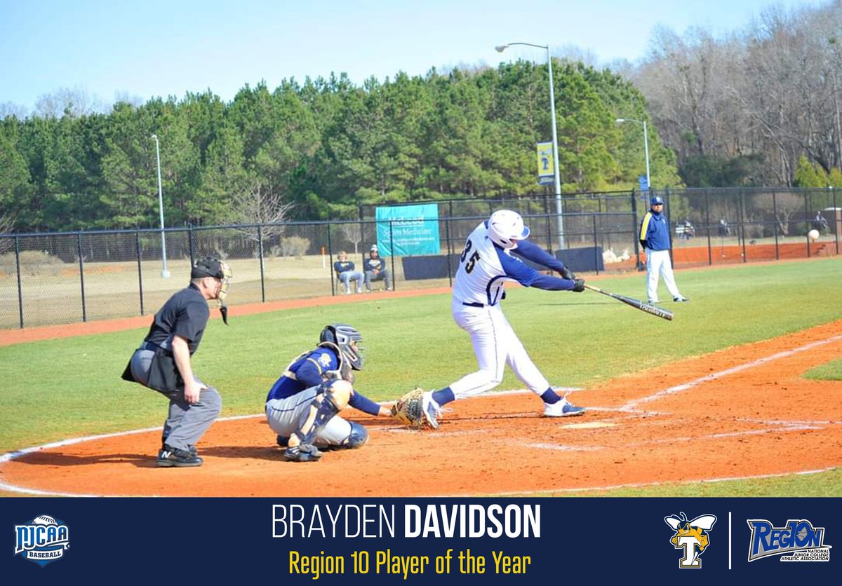 FDTCbaseball's tweet image. Congrats to Brayden Davidson, Region 10 Player of the Year!