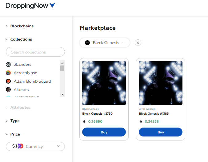 Mindmaxxing's tweet photo. We can't stop dropping.
The hottest #NFTdrop this morning is @BlvckParis so we're dropping 2 on @DroppingNowio. All-in (cannot be cancelled) Dutch Auctions currently at .26 ETH and .34 ETH - @opensea floor is .23
https://t.co/V98gB3bSUX
#droppingnow #NFTs @CyberKongz https://t.co/LS1rF7xrze