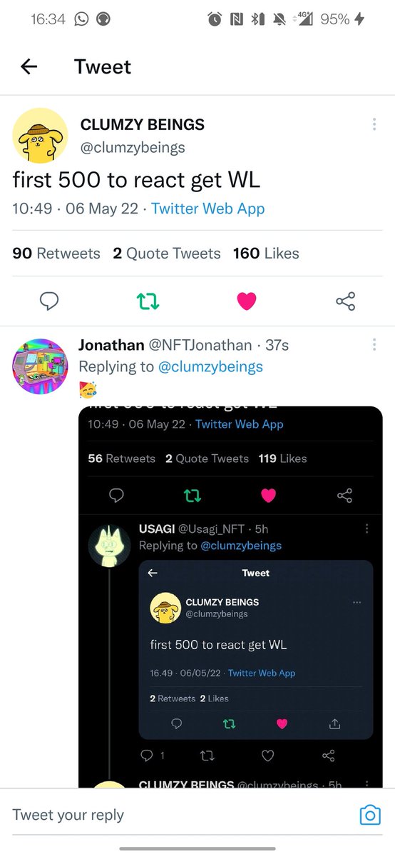 RealCryptoKebab's tweet photo. @clumzybeings Let's go https://t.co/9j2pAmAti6
