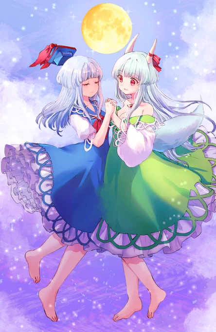 満月の夜の変身 