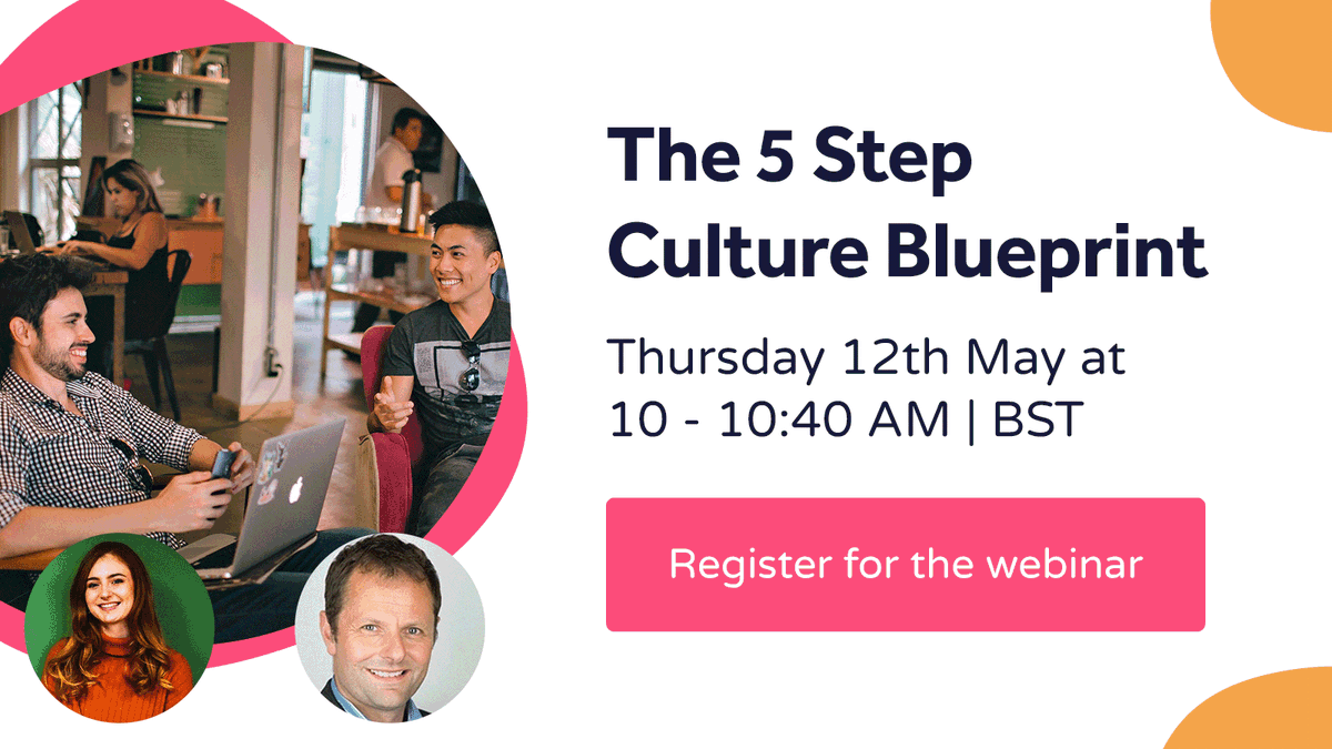 WeThriveApp's tweet photo. What does company culture mean to you? With employers increasingly competing for talent and struggling to retain staff, employees now expect a fantastic values-based culture as standard. Join our webinar to learn how to deliver this in 5 easy steps.

https://t.co/0qDyFGiE5h https://t.co/ja6zlVnTD2