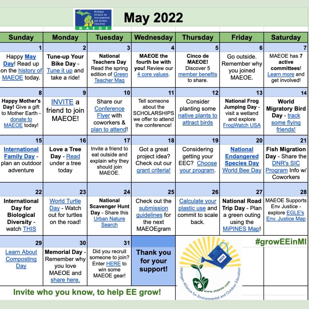 Maeoe_MI's tweet photo. Head outside for some fresh air! 🌱🌧🌍🍄🌼 Tell us why you joined MAEOE. 
#groweeinmi #outdoors #michigan #environmentaled #ee https://t.co/mRkkXwcFpK