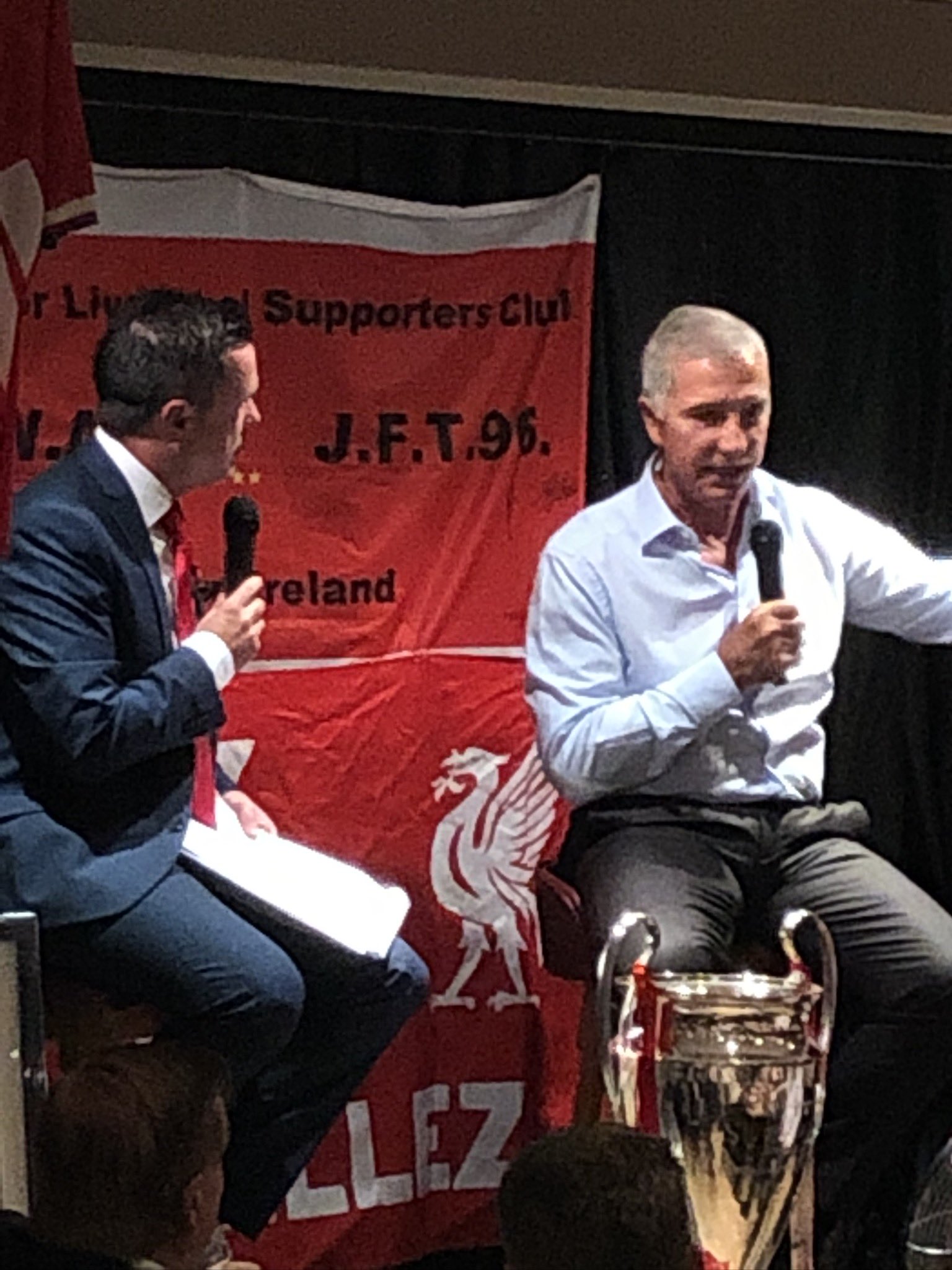 Happy Birthday to Graham Souness, who was over with our club two years ago. 