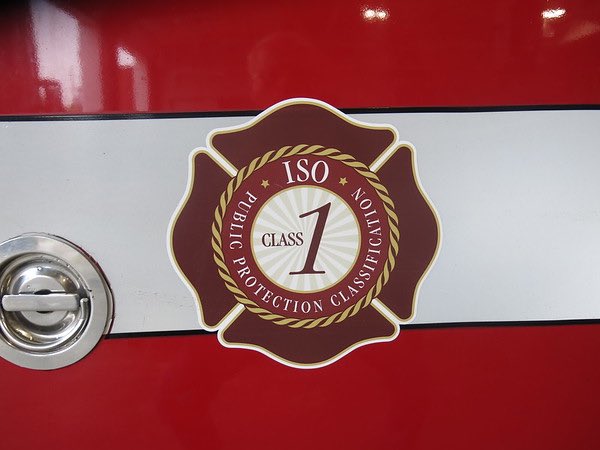 Resboss48's tweet photo. Historic day for the City of Jersey City. Chief Steven McGill received the coveted ISO Class 1 designation at a ceremony on Wednesday May 4th. https://t.co/mrRGi0Dm26