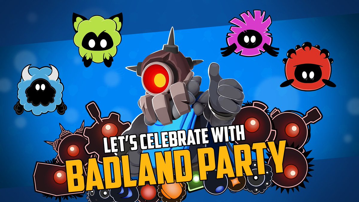 Our new game #BadlandParty is now available on <a href="/AppleArcade/">Apple Arcade</a>! apple.co/-BadlandParty

Let’s celebrate with exclusive content in-game!
reddit.com/r/BadlandBrawl…