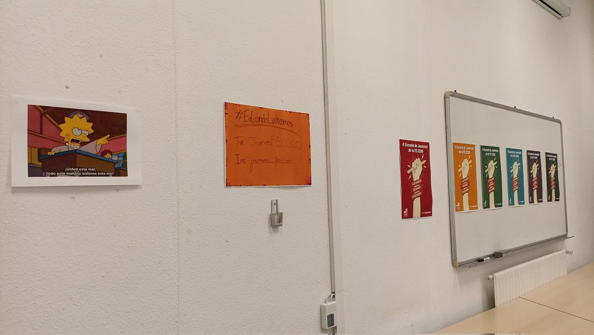 JovenesFECCOO's tweet photo. Ya estamos preparadas, en unos minutos empieza la II Escuela de Juventud de la @feccoo 🥳🤸 #EducandoLuchamos https://t.co/O01MsPO1IA