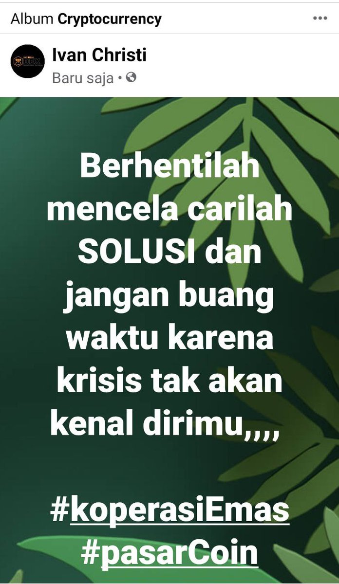SMunics's tweet photo. #CokuCryptoCurrency 
#CokuIsTheBest
#CokuInternational
#CokuListing1Dollar
#WeLoveCoku
#CokuForIndonesis https://t.co/1WweI5lphn