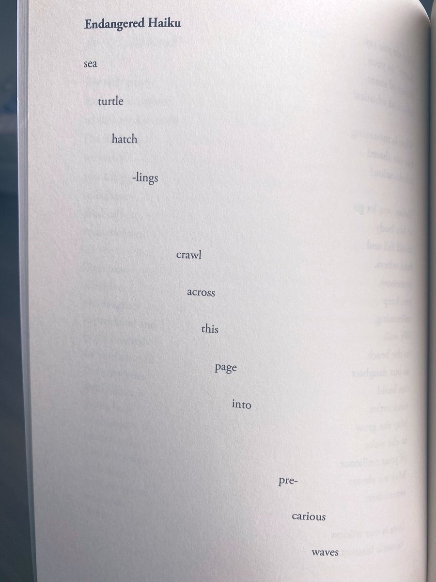 janebwriting's tweet photo. ‘Endangered Haiku’ by Craig Santos Perez in Habitat Threshold: #climatehaiku #haiku https://t.co/G8UXQKWih8