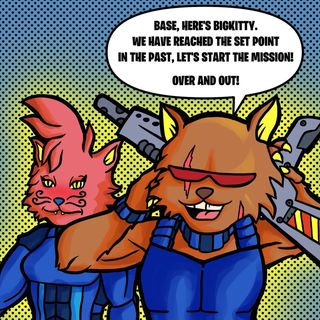 MadHareSociety's tweet photo. Few media publications in progress, hopefully can share end results in the coming weeks :)

Collaboration w/ @PsychoKittiesOG will be out of this world. Too bad good things take time.

Meanwhile here's a fan-made comic for y'all!🔥

@darealgenius #CroFam #Cro #NFTCommunity #FFTB https://t.co/MpnVolNN5R