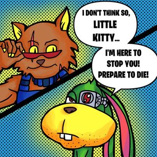 MadHareSociety's tweet photo. Few media publications in progress, hopefully can share end results in the coming weeks :)

Collaboration w/ @PsychoKittiesOG will be out of this world. Too bad good things take time.

Meanwhile here's a fan-made comic for y'all!🔥

@darealgenius #CroFam #Cro #NFTCommunity #FFTB https://t.co/MpnVolNN5R