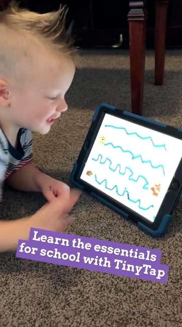 MobileUAShow's tweet photo. Today's #DailyAd by @Viren_90 feat. TinyTap
ποΈ Lead with flattery: "your child is too talented."
π± Key app features are conveyed via colored text overlays (& not speech since kids can fumble).
π― Win state/ appreciation can be heard in the background. https://t.co/6gEvGHKG3W