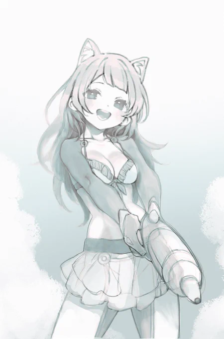 #ロボ子art
#ホロライブサマーに願いを 