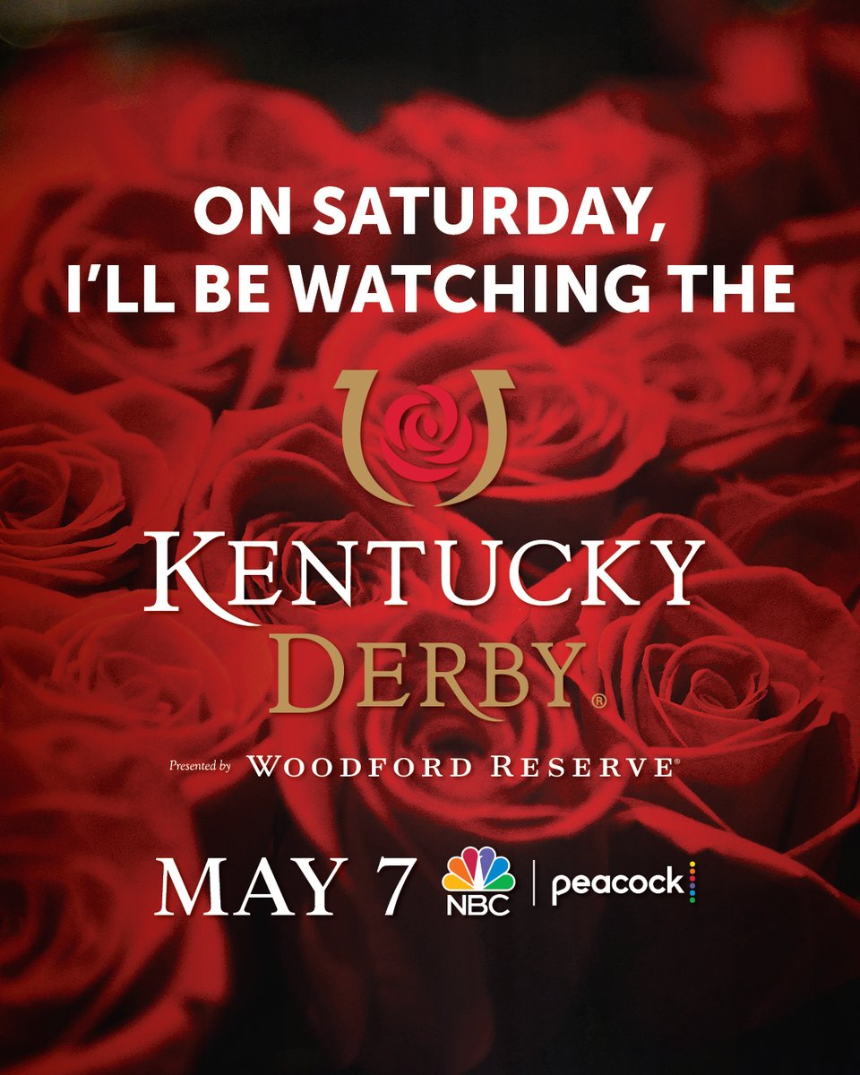 KentuckyDerby's tweet photo. RT if you will be watching. https://t.co/ySoRdwd3MZ