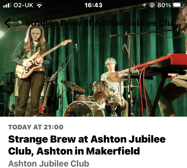 LA may have the Whiskey a go go, but so what. Ashton rocks at the jubilee club again tonight Great band 🎸