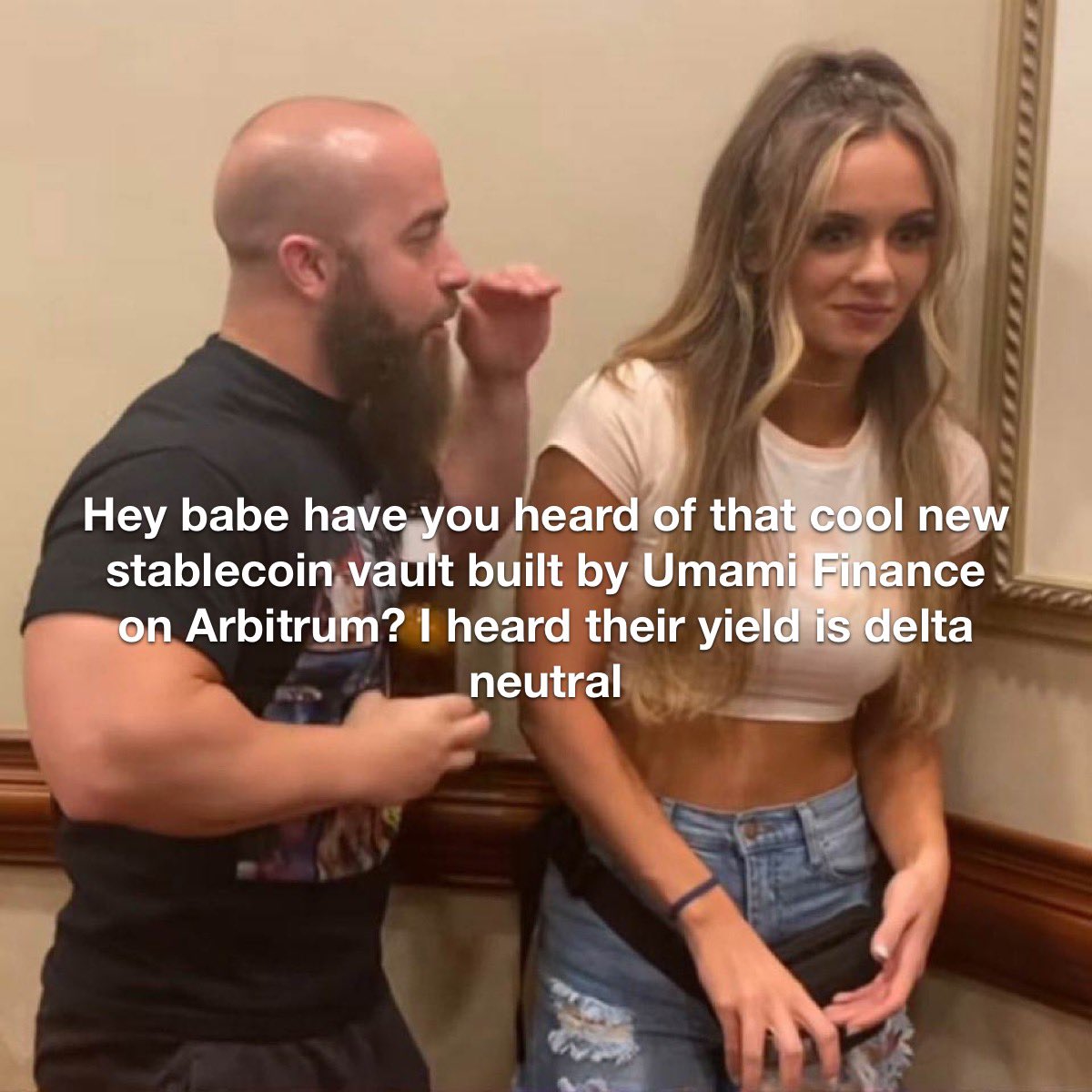 UmamiIntern's tweet photo. You guys better not let the unpaid overworked intern make the best memes. @UmamiFinance #Umamimemecomp https://t.co/RnuawnFG4x
