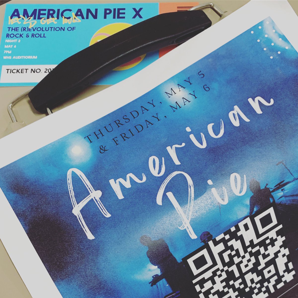 Online ticket sales are sold out!  Limited number of $15 commemorative tickets will be sold ahead of the start of the show (7 p.m.).  Cash or check (made out to Westfield High School) are the only remaining accepted forms of payment.