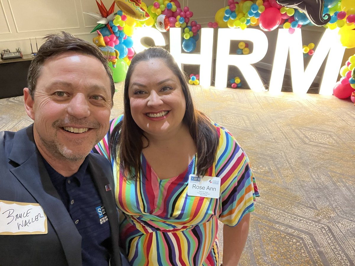 BruceWaller's tweet photo. “The work that I am doing today is going to make life better for someone else.” Rose Ann Garza, SHRMSCP, SPHR , @TexasSHRM State Director #SHRM Texas Society of Human Resource Management (Texas SHRM) State Meeting …Thank you for being such an amaxing host #EPSHRM https://t.co/5WZcVIGXdG
