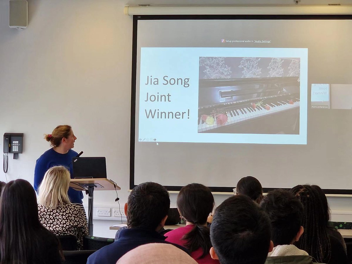 PGRConfSEED's tweet photo. 👏👏Finally, let’s congratulate JIA SONG @SongSimona and YIXUAN ZHENG @Allison__Zheng the joint winner for the 📸 best pictures!💐💐@EducationUoM @PGRSEED #SEEDPGR2022 https://t.co/mKFGpZjO9e