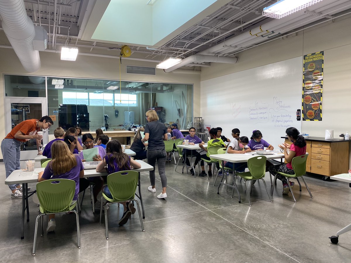 mrs_mitchell86's tweet photo. Day 2 of #RSCsteam @KatyShawCenter with our @MJEFifthGrade✨ We love this field trip for so many reasons, one of them being our FABULOUS volunteers!! Thank you for taking time to grow our @MJEjags 💜🐾 https://t.co/KaU7qj1YP4