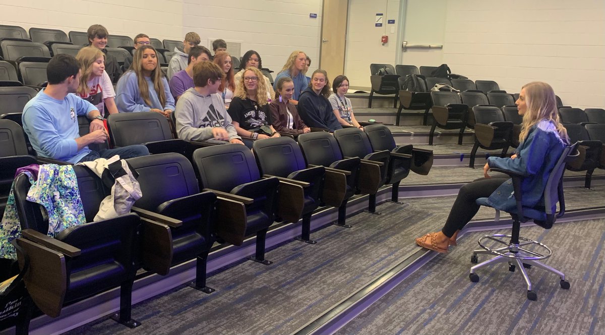and_bcs's tweet photo. @WalkerValleyHS 9th grade TVEC touring @clevelandstate today. Getting ready for next steps! Also, very proud of 11th grade WV TVEC students- doing Q&amp;A time with them! https://t.co/G8HqsRvSN3