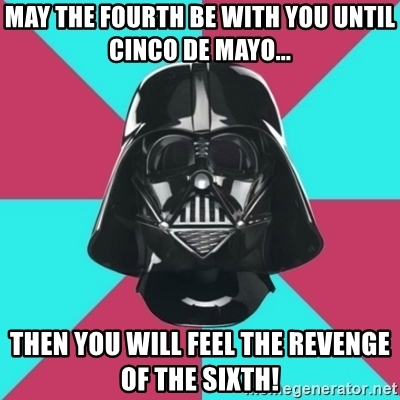 BobHamiltonPLB's tweet photo. Oh no, it's the Revenge of The Sixth! Is your home starting to warm up? Give us a call if so! #BobHamilton #StarWarsFans #RevengeOfTheSixth #MayTheForceBeWithYouAllSummerLong https://t.co/Zu2cHvcxlT
