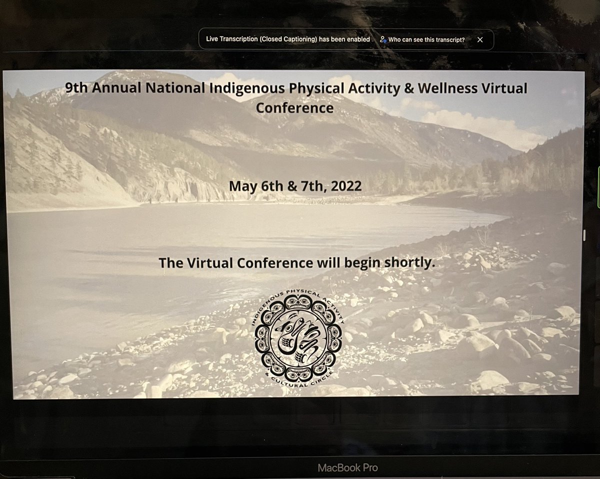 KaiLKaufman's tweet photo. I’m excited to attend the 9th Annual National Indigenous Physical Activity &amp; Wellness Virtual Conference today! @IndigenousPACC https://t.co/BekPANa6no