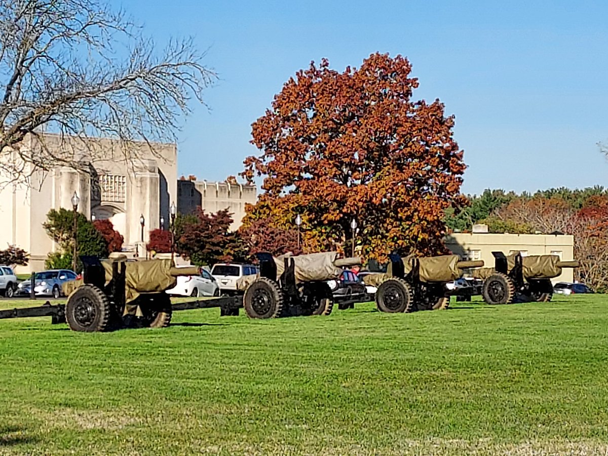 MelissasLibrary's tweet photo. I am told this oak in front of the #MarshallFoundationLibrary was grown from a Mount Vernon acorn. From George to George!
I can't know fir sure as the tree wood not tell me.
The 105-mm howitzers protect my archive (jk).
#ArchivesHashtagParty
#archivetrees https://t.co/JFD0pr0gLU