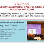 Photo by Annual Reliability and Maintainability Symposium (@RAMS_Symposium)