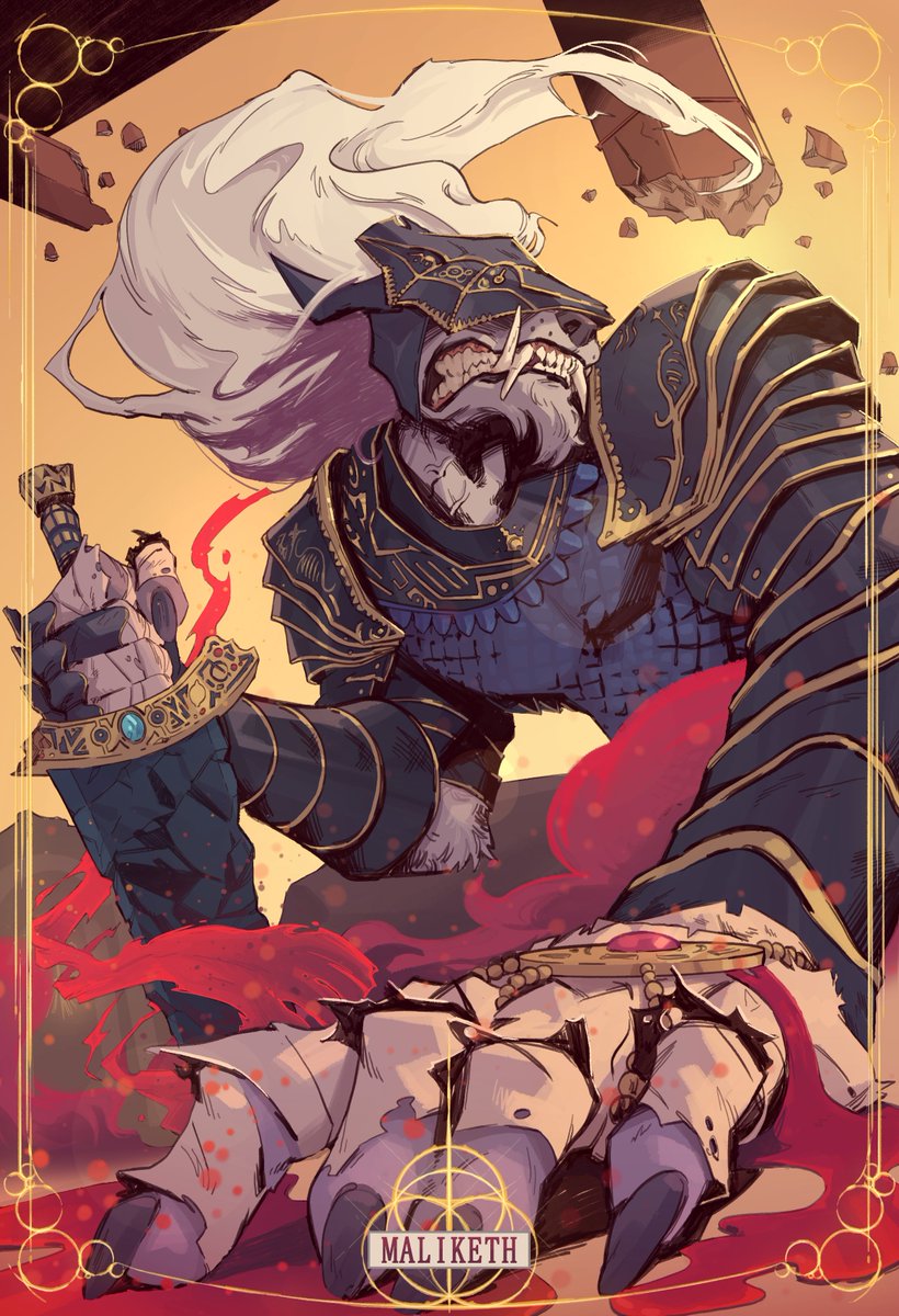 FihableArt's tweet photo. Witless Tarnished... Why covet Destined Death? To kill what?
Maliketh, the Black Blade
#ELDENRING https://t.co/plwMCqlcpe
