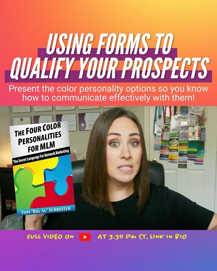 kimberlypulito's tweet image. What’s your color personality?? Have you heard of the color personalities for MLM? It’s a great book &amp;amp; I use them to help qualify my prospects. New video out at 3:30p CT!

Todays video also might ruffle some feathers 😬🙃 stay tuned!

#colorpersonality… instagr.am/tv/CdONuHFDsiv/