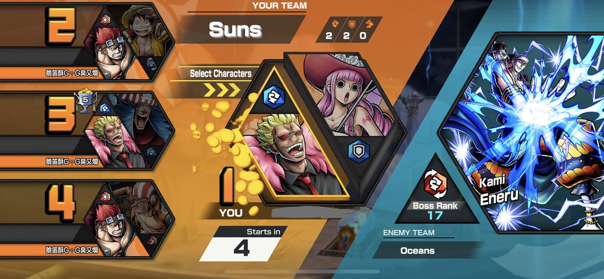 mmmakchi's tweet photo. @OPBR_global 💖 I am grateful to have not just one GG player but 3 playing with me under the same MOFO name💖 What a nice and perfect fix Bandai! 🤬 @OPBR_global @OPBR_official https://t.co/wLAe6SumI5
