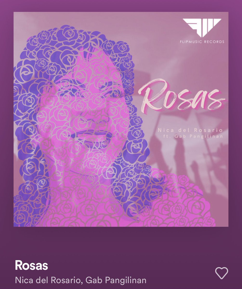erikjayson's tweet photo. Taas kamay mga nagpapatugtog nito araw-araw! Salamat @nicadelrosario @gabpangilinan sa isang awiting nagdadala ng pag-asa sa nakakarami. #KulayRosasAngBukas #Rosas 🙌🏻🌸🇵🇭 https://t.co/gWg0naN48s
