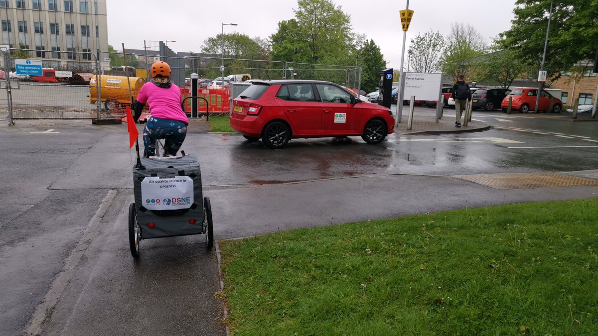 DouglasBooker's tweet photo. The air quality in Lancaster is currently only measured in a few locations. @NAQTS and the #DSNEProject have been making mobile air quality measurements by bike and car to try and better understand the air across the city. Results to come soon...
@LancsUniLEC @dsilancaster https://t.co/rMUaFfYcyE