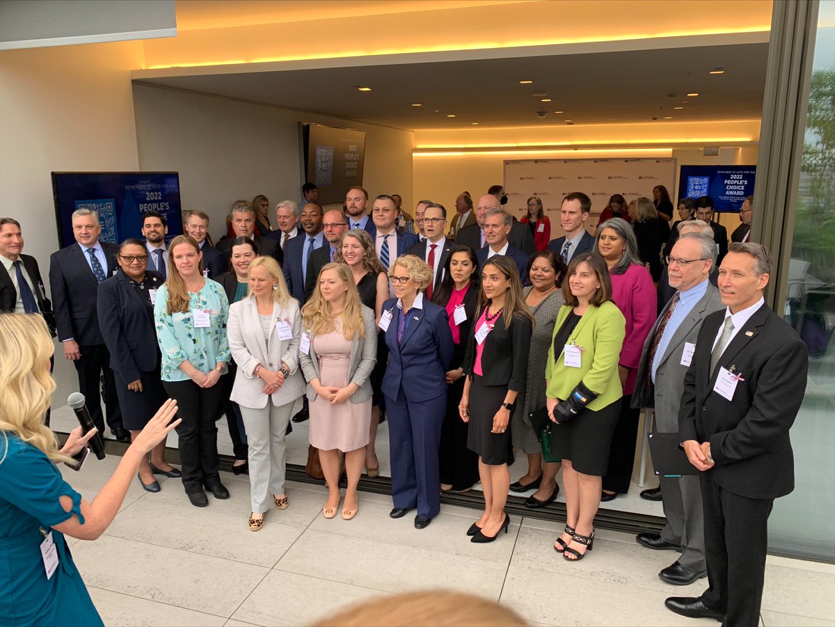 Great to connect with all the amazing #Sammies2022 finalists! <a href="/USDA_ARS/">Agricultural Research Service</a> <a href="/publicservice/">The Partnership (@ourpublicservice.bsky.social)</a>