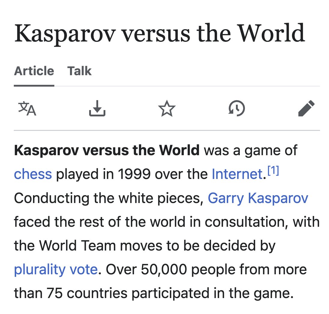 Kasparov versus the World - Wikipedia