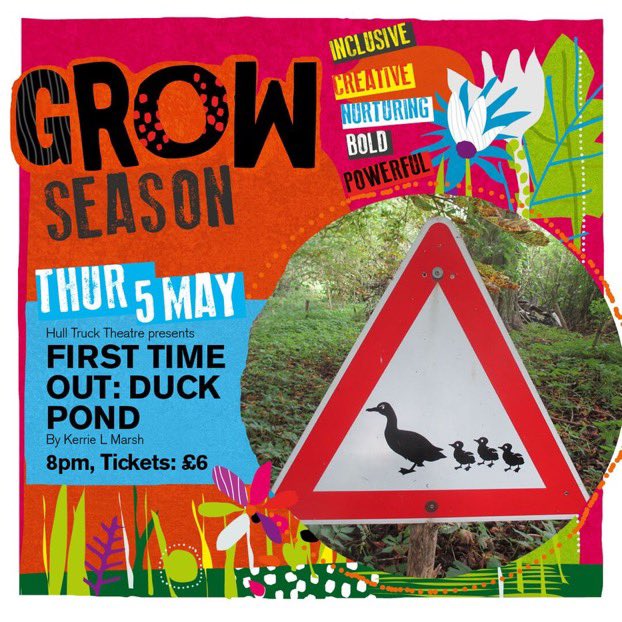 HampsterKate's tweet photo. What a treat is was to read the beautiful words of @KesLMarsh @HullTruck last night. Directed by the brilliant @JosieDavies2 &amp; alongside the formidable @LouWilloughby &amp; @longlivetwinks 🌱🦆💚Thanks to all who came along☺️@PriestleyTalent 🙏🏻#NewWriting #GrowFestival #firsttimeout https://t.co/54gFMvv85T