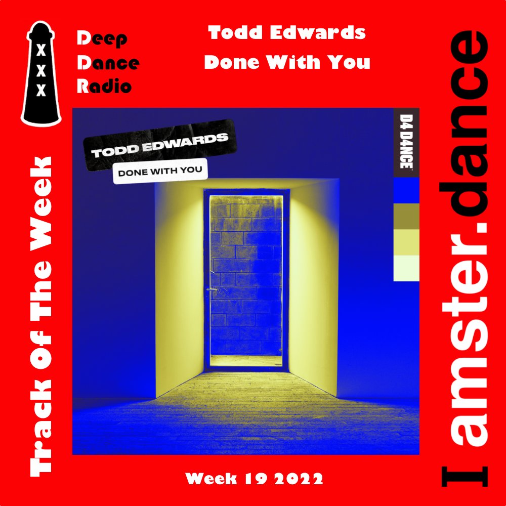 deepdanceradio's tweet image. Hi,

Our NEW Track Of The Week is From Todd Edwards - Done With You

You can here it The whole week long every 2 hours on deepdanceradio.nl 
iamsterdance.com

You can also check it out here ➡  youtu.be/UZl-GnFbxCw

@toddedwards3000 #toddedwards #iamsterdance