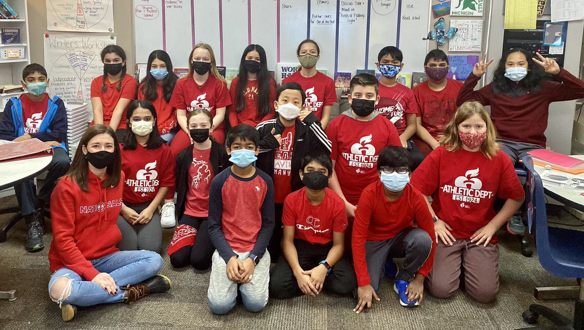 Rebels raised an astonishing $9,513 for #americanheart through 3 initiatives: #redout day, dodgeball for ❤️, and donations. This is incredible. We are so proud of all of the kids’ hard work! Thank you #Larson community for all of the support with this amazing accomplishment.