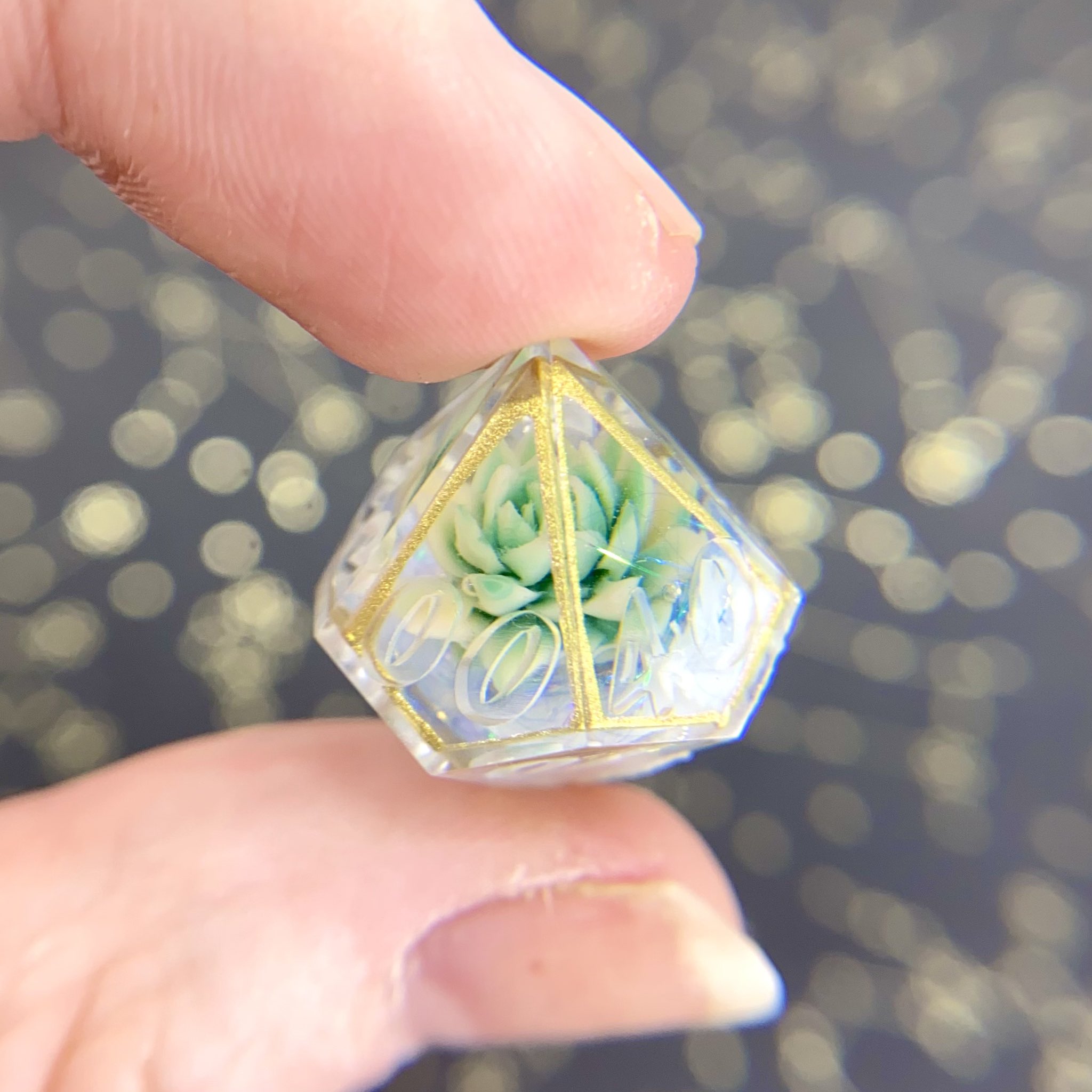 Dreamy Dice on Twitter "New day, new set of terrarium dice, new