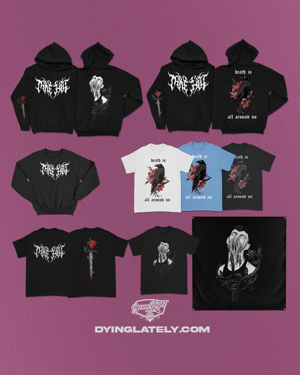iamjakehill's tweet image. New merch! Dyinglately.com