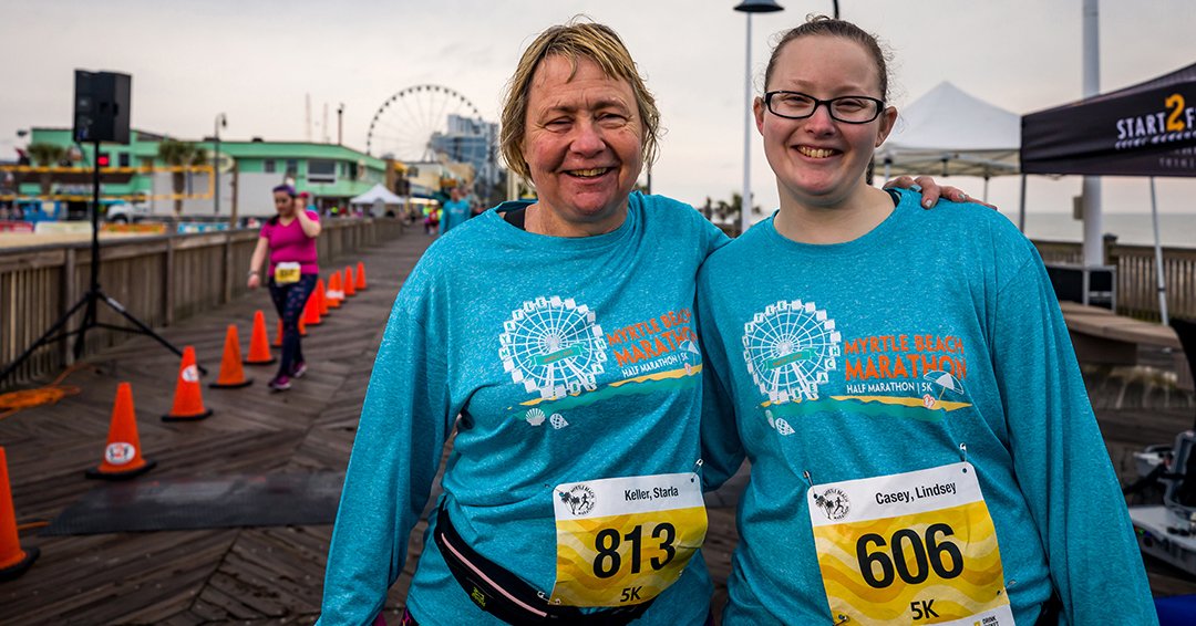 A gift from us to you, and to recognize ALL the hard work put in by moms.

Moms deserve more than one day to be celebrated, and that’s why we’re offering 15% off the 2023 Myrtle Beach Marathon with code MOM15 now through Sunday, May 8 at 11:59 PM.