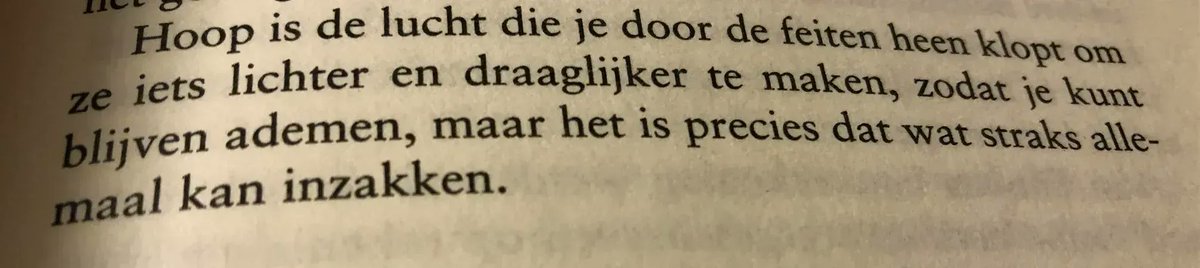 effelterre's tweet photo. Slechts één van de vele zinnen die beklijven. 
#Katrienleest #topquote @Lizespit https://t.co/cGhhyptUJZ