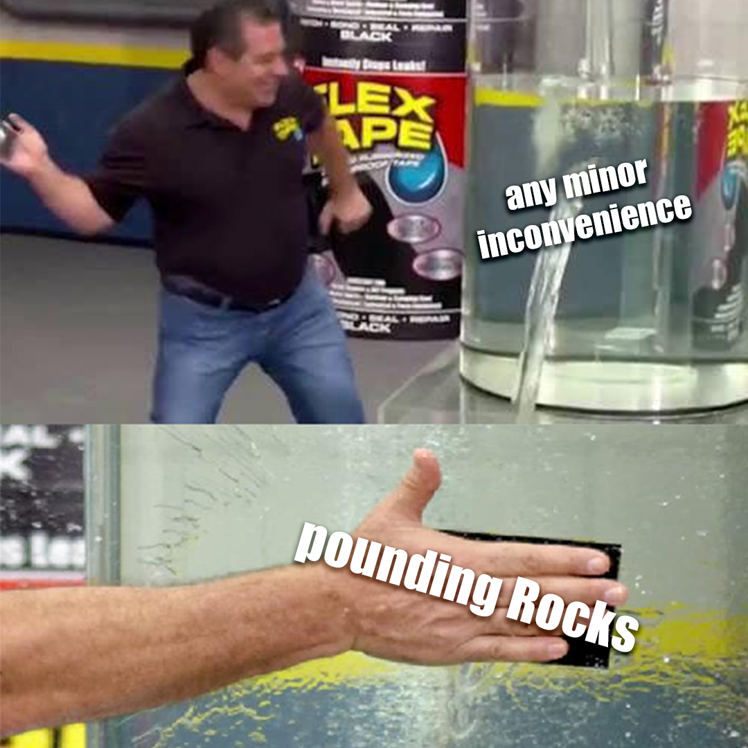 Rocks fix everything