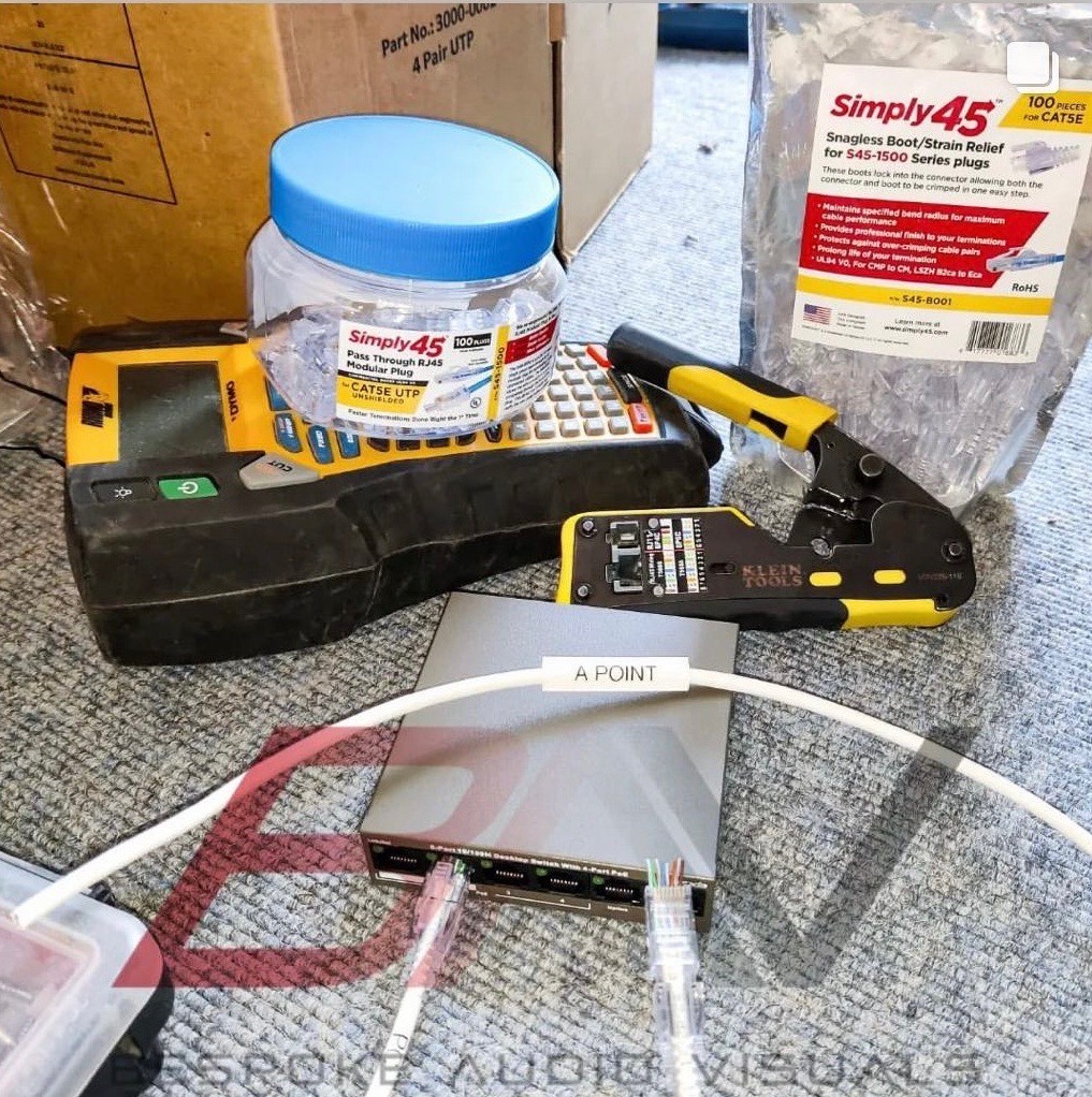 go_simply's tweet photo. "Most reliable connectors" @bespoke.av.uk π
.
.
.
.
#GoSimplyConnect #Simply45 #LowVoltage #LowVoltageNation #Cabling #CableManagement #Ethernet #GoldProductStandard #ModPlug #ColorTinted https://t.co/71FgdqTJJ7